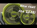 Ryobi PCL811 7 5 Inch Hybrid Portable Fan Whisper Series