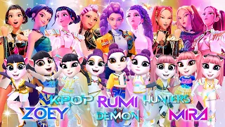  my talking angela 2 k pop demon hunters new cosplay makeover 