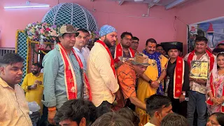 आज राधा रानी जी की जन्मभूमि में🙏❤️