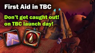 First Aid in TBC Don t get Caught out on TBC Launch Day