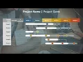 GANTT CHARTS AND CALENDARS PowerPoint Templates