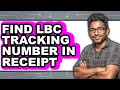 How to Find Lbc Tracking Number in Receipt full Guide