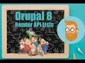 Rendering unordered and ordered lists with Render API