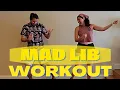10 Min MAD LIB Workout for Kids and Silly Adults