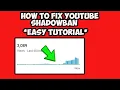 How To Fix A Youtube Shadow Ban Tutorial - REMOVE Youtube Shadowban Videos No Longer Getting Views