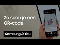 QR-codes scannen: Hoe scan je een QR-code? | Samsung \u0026 You