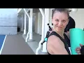 KALEY CUOCO IS A SAVAGE INTENSE workout with Bri Cuoco and Ryan Sorenson