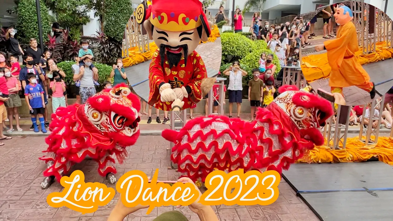 Chinese New Year 2023 Lion Dance, Kuala Lumpur 🧧LION DANCE🧧2023 Malaysia🇲🇾🇲🇾