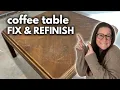 I Found This Coffee Table in the Trash and Turned It Into a Modern Masterpiece
