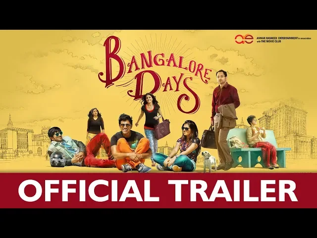 Bangalore Days Official Trailer