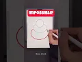 Draw This Snowman Without lifting the Pen - Impossible
