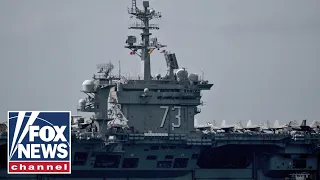 Trey Yingst reports live from FONTLINE of conflict with Iran