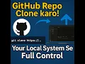 GitHub Repo Clone Commit Push Explained in Hindi Git Commands Step-by-Step