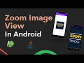 how to zoom imageview in android studio zoom in zoom out in android studio