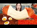 Download Lagu 초대형 치즈볼 🧀 불닭볶음면 \u0026 짜짜로니 먹방 레시피 Amazing Giant Size Cheese Ball Challenge Recipe Mukbang ASMR Ssoyoung