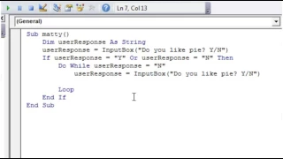 Excel 2010 VBA Tutorial 25 Do While Loop