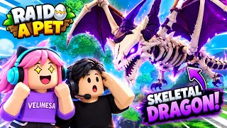 DAPAT SKELETAL DRAGON DI LUCK 240.000 RIBU? RAID A PET