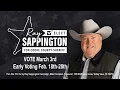 Vote Ray Sappington for Cooke County Sheriff