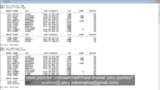 SQLPLUS LineSize PageSize