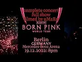 Download Lagu BLACKPINK live: complete concert!!! full show!!! Berlin, Mercedes-Benz Arena, 19.12.2022!!!