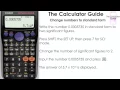 Change Numbers To Standard Form Science notation using SCI mode Casio Calculator fx-83GTPLUS