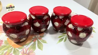 Feferona te mbushura me Xhiz te zhytura ne Vaj  Pa Konzervues