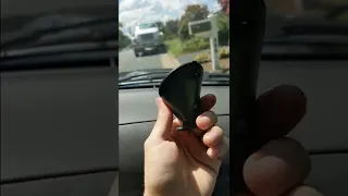 Mounting a Dashcam to a Mounting Disk to prevent Heat Damage