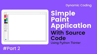 Paint using Tkinter python Part 2 cool python projects using GUI