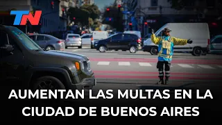 INFRACCIONES DE TRÁNSITO: ¿Cuánto aumentaron las multas en CABA a partir de septiembre?