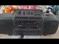 Download Lagu VINTAGE BOOMBOX 1988 Philips Turbo Bass Generator AW 7694/05 - 100W