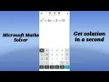 Microsoft Math Solver A free app to help with school math problems Learning mathematics is easy