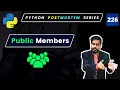 Public Access Specifiers in Python OOP Full Tutorial