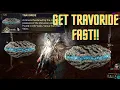 HOW TO GET TRAVORIDE FAST BEST ORE CAVE