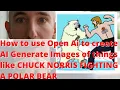 Using OpenAI to Generate images based on text prompt in python Setup in under 15 lines of code