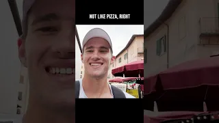 Leaning tower of PIZZA? #travel #oceanlife #pizza  #pisa