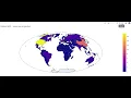 Geographical plotting with Plotly 4 - Hammer Projections