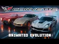 Chevrolet Corvette Evolution All Generations 1953 2025