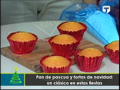 Pan de pascua y tortas de navidad un clásico en estas fiestas