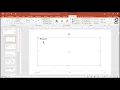 How to add a placeholder to a layout in PowerPoint