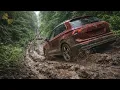 Vehicle Climbing on a Muddy Hill BeamNG Drive