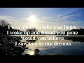 SAW YOU IN MY DREAMS - Dan Seals (Lyrics)