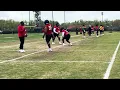 Ole Miss offensive line at spring practice 2026