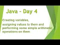 Java - Day 4 in Telugu
