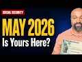 Social Security May 2026 Exact Payment Dates for SSA SSDI and SSI