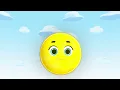 Say Hello to the Sun 🌞 Baby Sensory Song | Colourful Animation - Relaxing and Calming Video