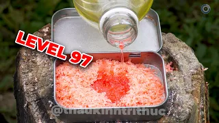 LEVEL TỪ 1 ĐẾN 100 VỚI MẸO SINH TỒN | TKTT