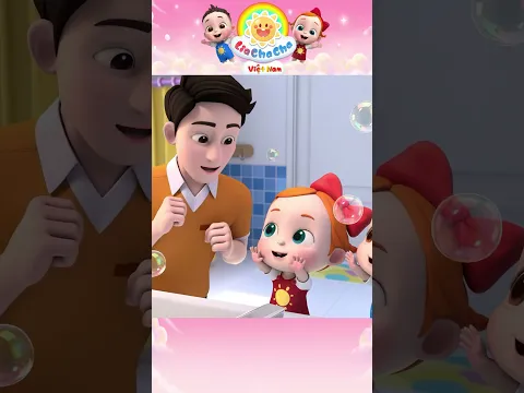 Rửa tay cùng ba nào #shorts #youtubeshorts #liachachavietnamese #babychacha