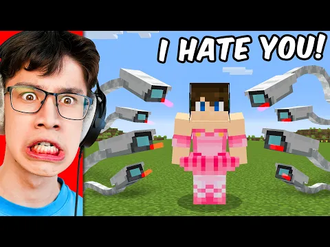 Video Thumbnail: I Ragebaited My Friend with CAMERAS in Minecraft