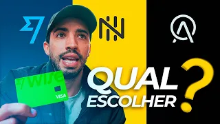 WISE x NOMAD x AVENUE - COMPARATIVO COMPLETO - Qual a MELHOR conta INTERNACIONAL?