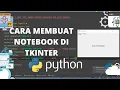 TKINTER TUTORIAL - MEMBUAT TAB WINDOW DI TKINTER GUI PYTHON